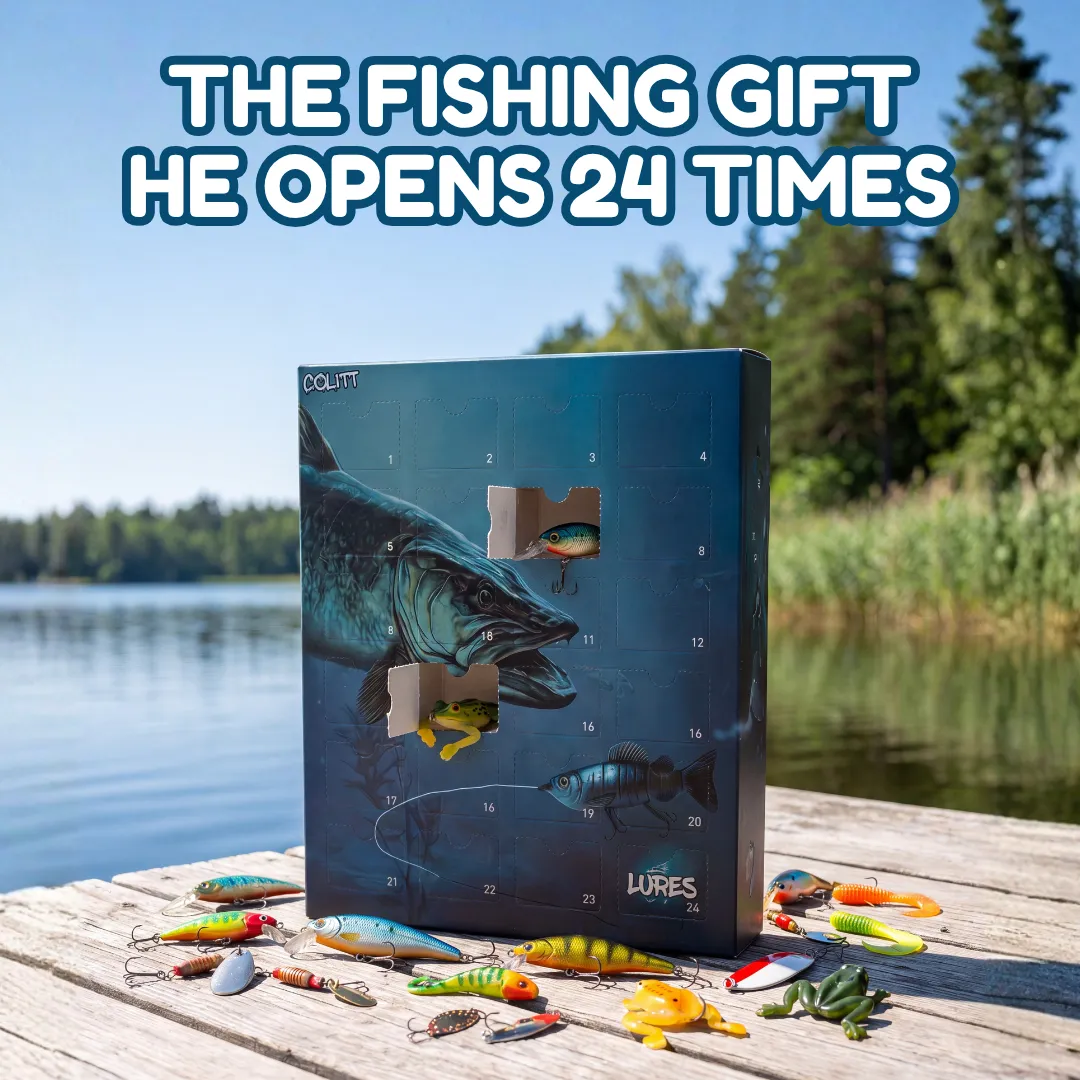 Angler’s Advent Calendar – 24 Fishing Lure Surprises