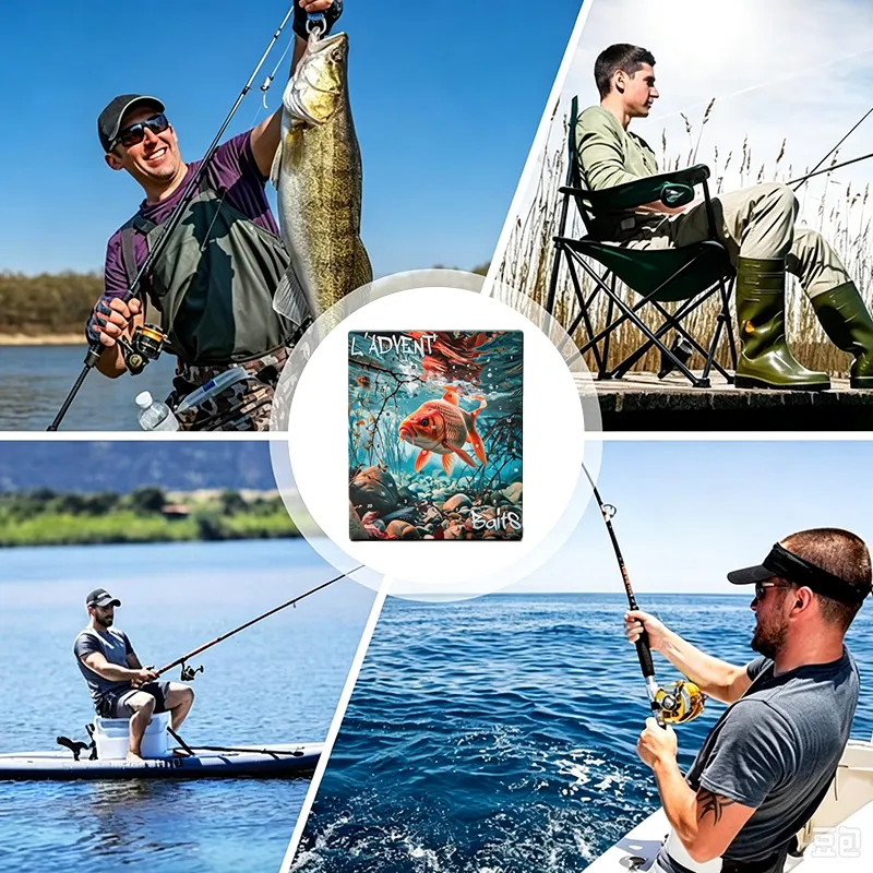 Angler’s Advent Calendar – 24 Fishing Lure Surprises