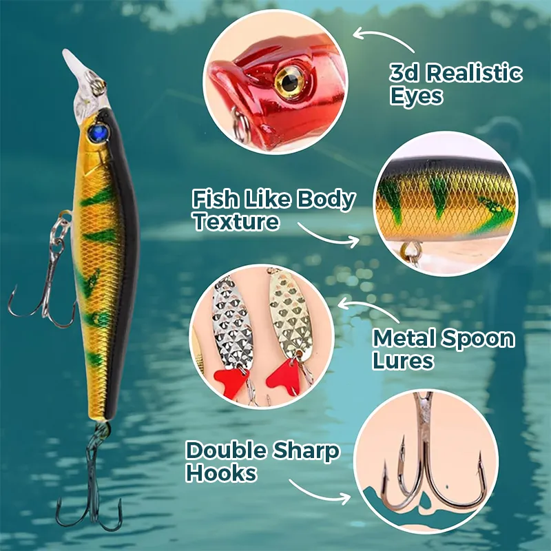 Angler’s Advent Calendar – 24 Fishing Lure Surprises